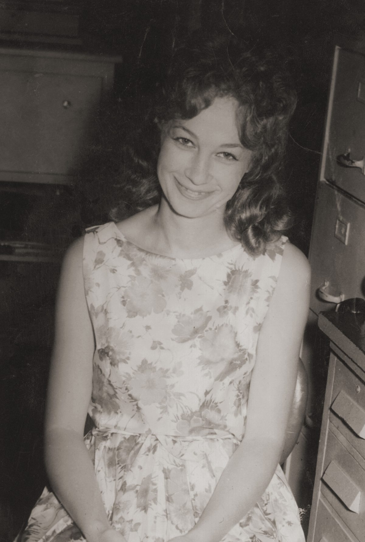 Carolyn Working At The Claremore Progress Wilson Family Album